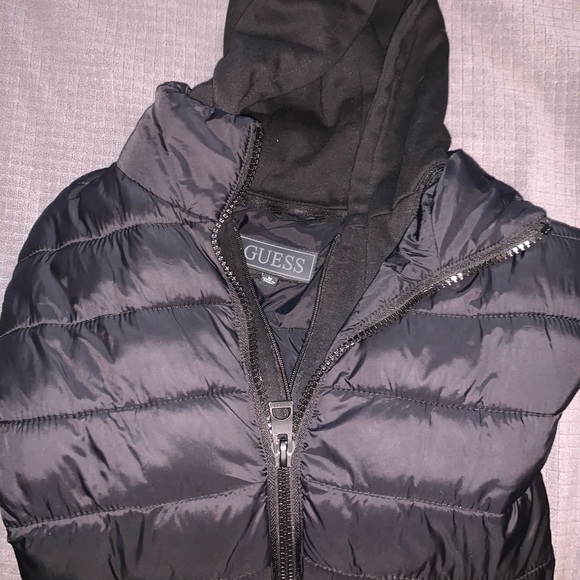 Guess Puffy Jacket w/ Hood - Picture 2 of 6